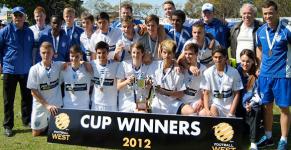    Under 18s Cup Winners 2012